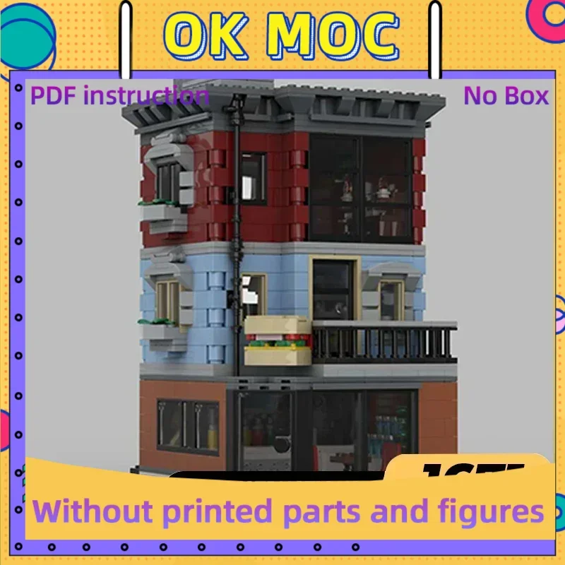 City Street View Model Moc Building Bricks kebab Pizza Shop Technology Modular Blocks Gifts Christmas Toys DIY Sets Assembly
City Street View Model Moc Building Bricks kebab Pizza Shop Technology Modular Blocks Gifts Christmas Toys DIY Sets Assembly