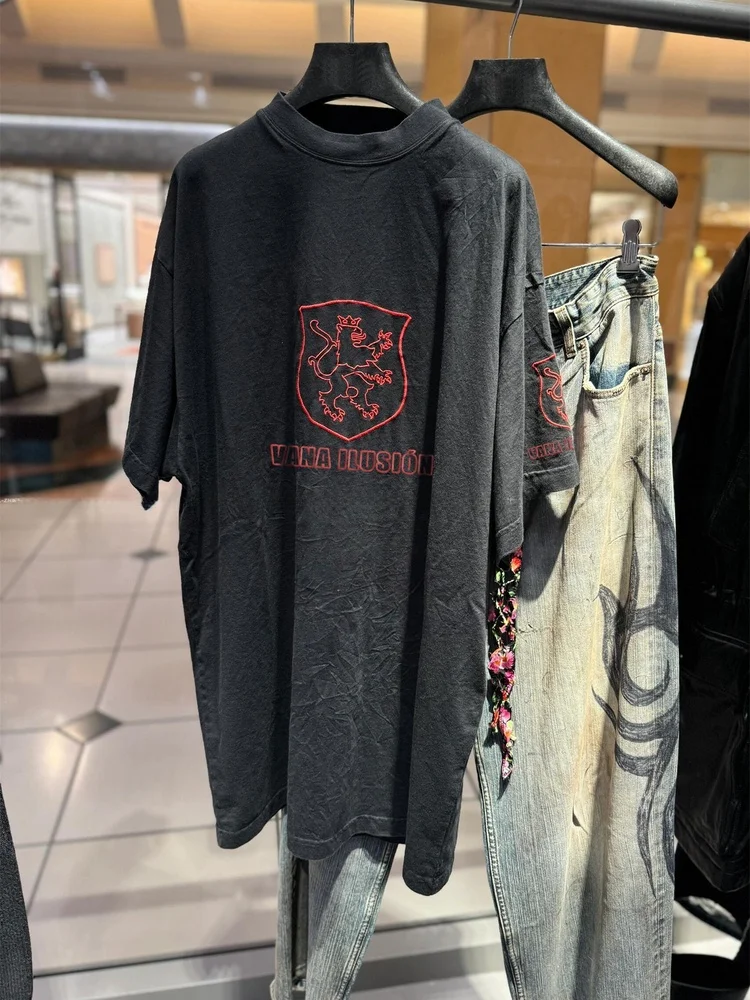 Футболка ex ort Sve T-irt VANA ILUSION с вышитым буквенным дизайном, дышащая, из хлопка, Ciwalk Faion, для пар
Футболка ex ort Sve T-irt VANA ILUSION с вышитым буквенным дизайном, дышащая, из хлопка, Ciwalk Faion, для пар