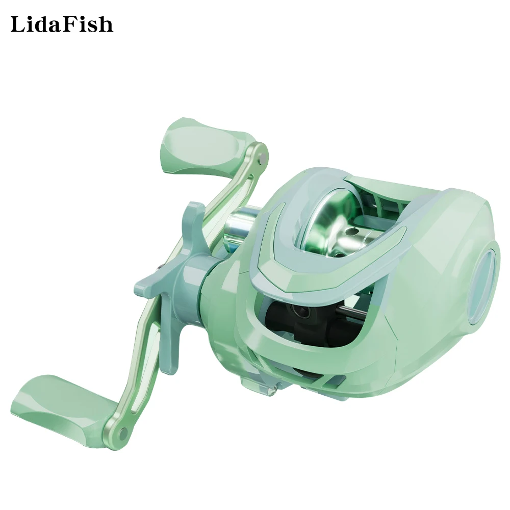 Newest Magnetic Brake System 5+1BB Baitcasting Reel Waterproof Gear Ratio 7.2:1 Durable Fishing Reel
Newest Magnetic Brake System 5+1BB Baitcasting Reel Waterproof Gear Ratio 7.2:1 Durable Fishing Reel