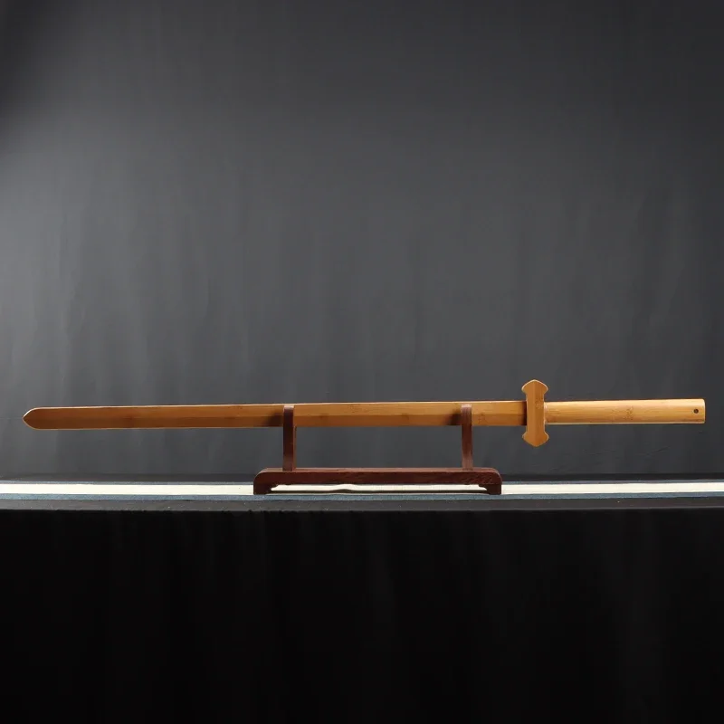 Bamboo Sword with Sheath Solid Wood Warrior Training Performance Ancient Tai Chi Sword 100cm
Bamboo Sword with Sheath Solid Wood Warrior Training Performance Ancient Tai Chi Sword 100cm