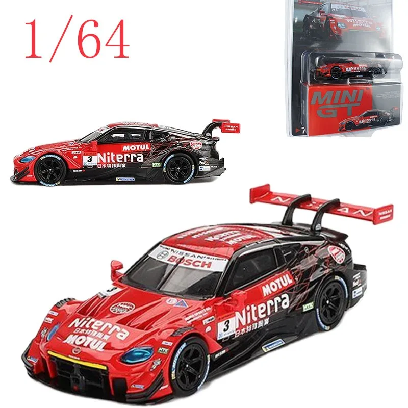 MINIGT Diecast 1/64 Scale Nissan Z GT500 #3 Niterrai Alloy Car Model Toys for Boys Gift
MINIGT Diecast 1/64 Scale Nissan Z GT500 #3 Niterrai Alloy Car Model Toys for Boys Gift