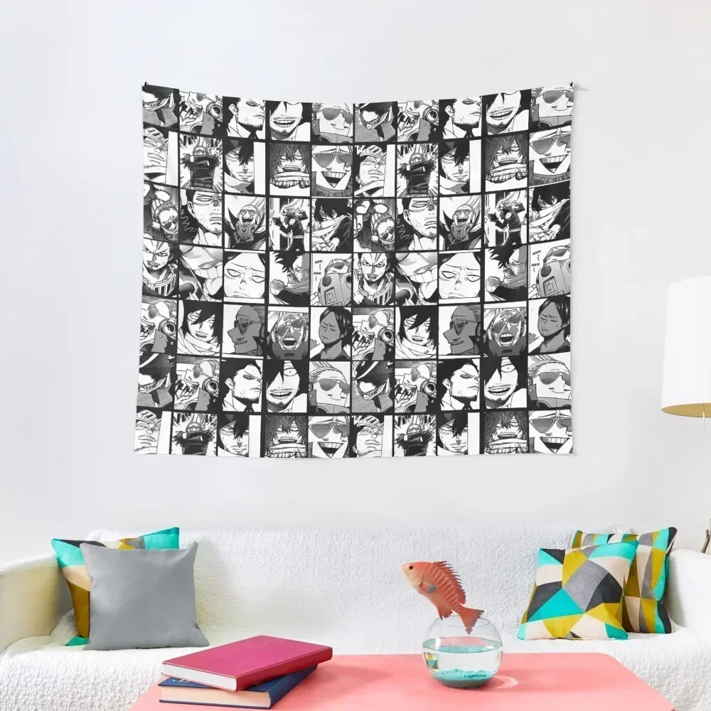 Aizawa and Present Mic- Mix collage black and white version Tapestry Mushroom Wall Decoration Room Decorator Tapestry
Aizawa and Present Mic- Mix collage black and white version Tapestry Mushroom Wall Decoration Room Decorator Tapestry
