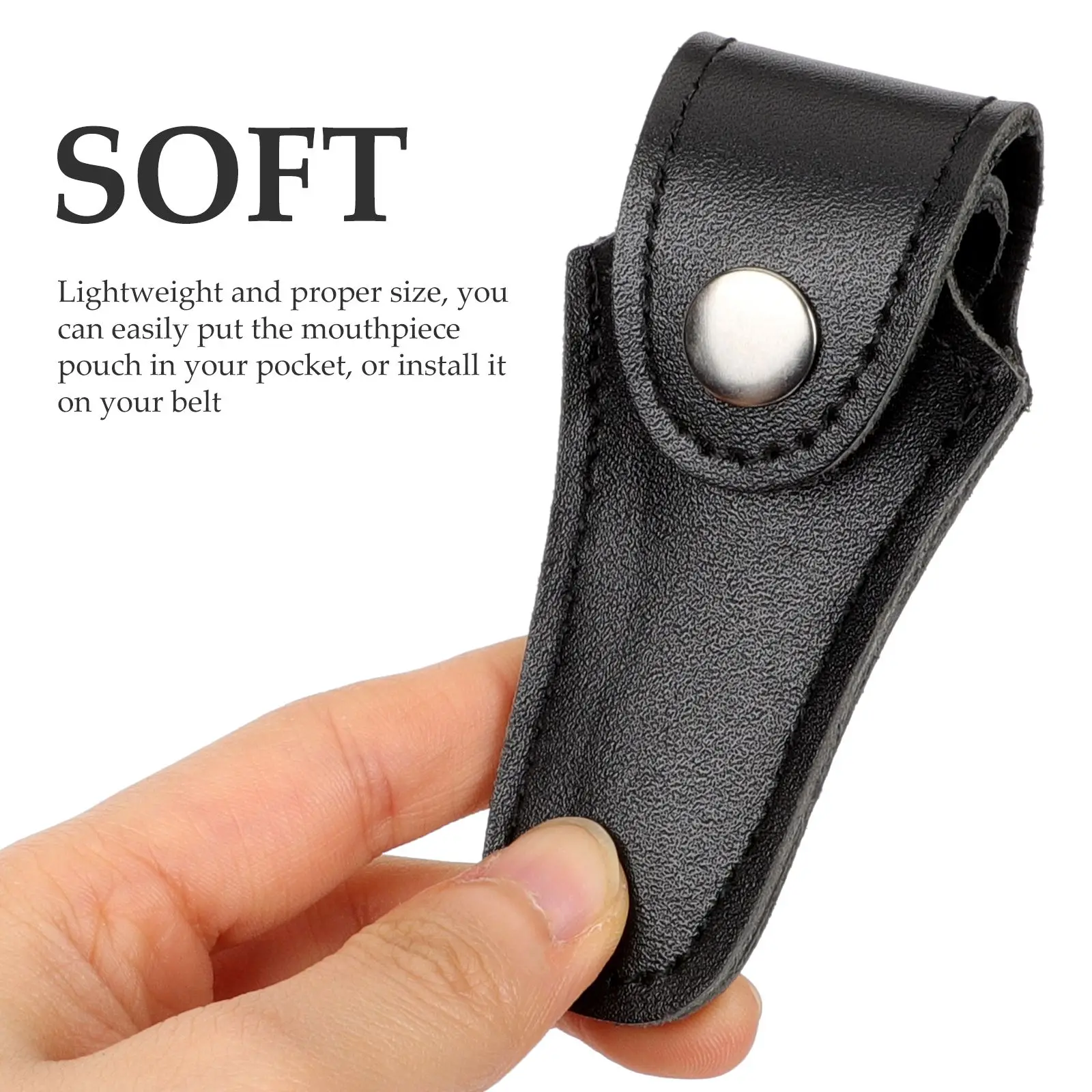 Soft Lining Mouthpiece Pouch Trombone Mouthpiece Pouch Bag Shock Absorbing Saxophone Lightweight PU Handbag Storage Pouch
Soft Lining Mouthpiece Pouch Trombone Mouthpiece Pouch Bag Shock Absorbing Saxophone Lightweight PU Handbag Storage Pouch