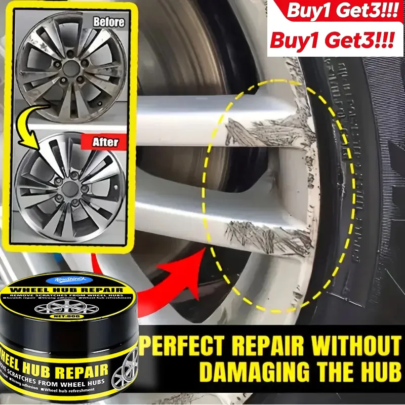 Universal Wheel Hub Repair Kit Alloy Wheel Hub Scratch and Wear Repair Agent Oxidation Protective Paste Renewal Foreign Trade
Universal Wheel Hub Repair Kit Alloy Wheel Hub Scratch and Wear Repair Agent Oxidation Protective Paste Renewal Foreign Trade