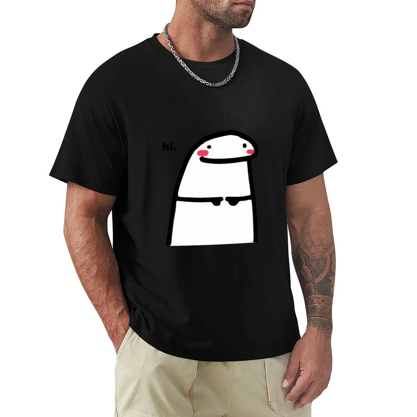 Shy Flork, hi. T-Shirt Plus Size All Match Tee Shirt
Shy Flork, hi. T-Shirt Plus Size All Match Tee Shirt