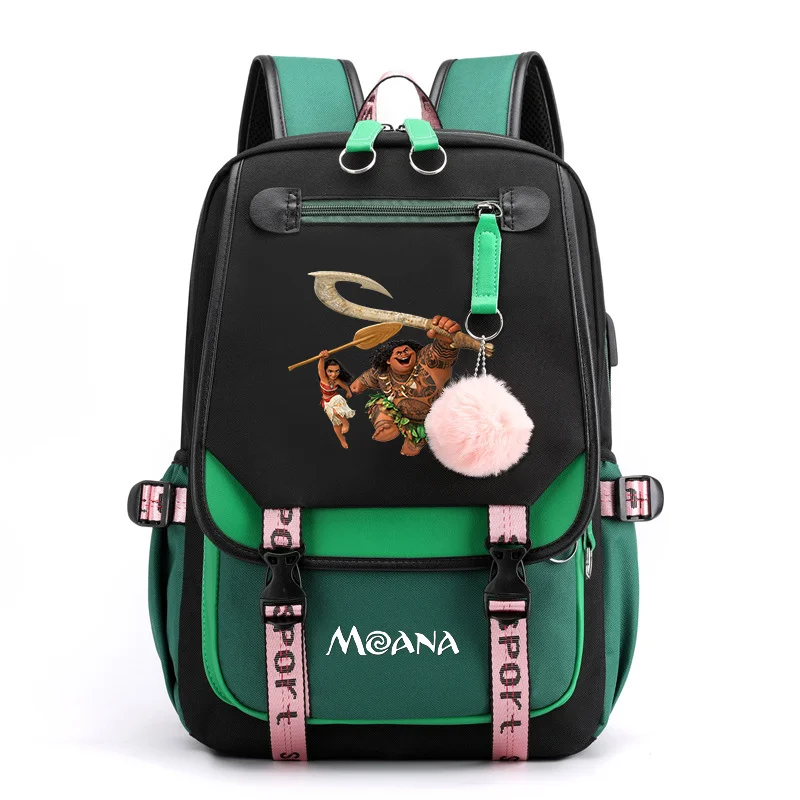 MINISO Moana, рюкзаки для девочек, подростковый рюкзак для ноутбука с зарядкой через USB, женский и мужской рюкзак, дорожная сумка Mochila
MINISO Moana, рюкзаки для девочек, подростковый рюкзак для ноутбука с зарядкой через USB, женский и мужской рюкзак, дорожная сумка Mochila