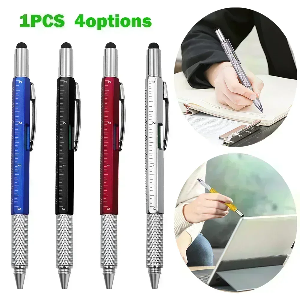 Multi Function Screwdriver 7 In 1 Tool Pen Ruler Scale Stylus Ballpoint Pen Spirit Level For Touch Screen Hand Tools
Multi Function Screwdriver 7 In 1 Tool Pen Ruler Scale Stylus Ballpoint Pen Spirit Level For Touch Screen Hand Tools