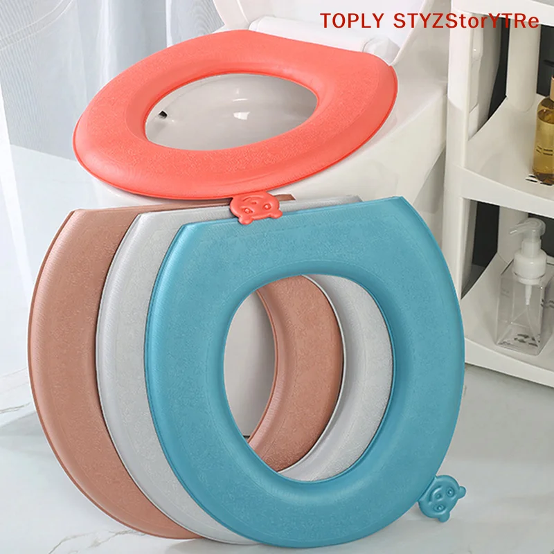 EVA Paste Type Toilet Cushion Handheld Lift Toilet Seat Cover Thickened Four Seasons Universal Toilet Seat Cushion Accessories
EVA Paste Type Toilet Cushion Handheld Lift Toilet Seat Cover Thickened Four Seasons Universal Toilet Seat Cushion Accessories