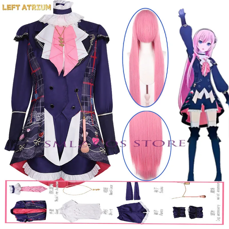 Anime Project PJSK Luka Cosplay Costume Women Megurine Luka Suit Uniform Wig Set Halloween Party Play Jk Outfit for Woman
Anime Project PJSK Luka Cosplay Costume Women Megurine Luka Suit Uniform Wig Set Halloween Party Play Jk Outfit for Woman