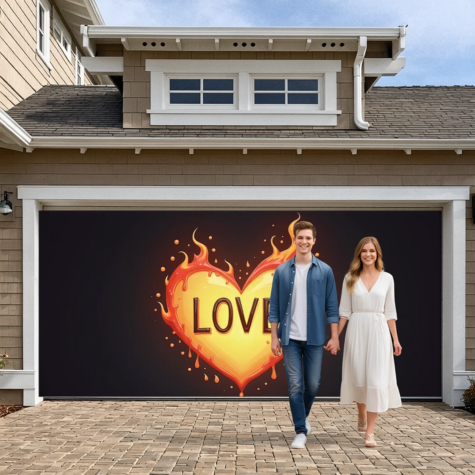 Глянцевый баннер с эффектом капель воды в форме сердца, романтический дизайн, пламенящее сердце, баннер для свадебного приема и фотосессий.
Глянцевый баннер с эффектом капель воды в форме сердца, романтический дизайн, пламенящее сердце, баннер для свадебного приема и фотосессий.