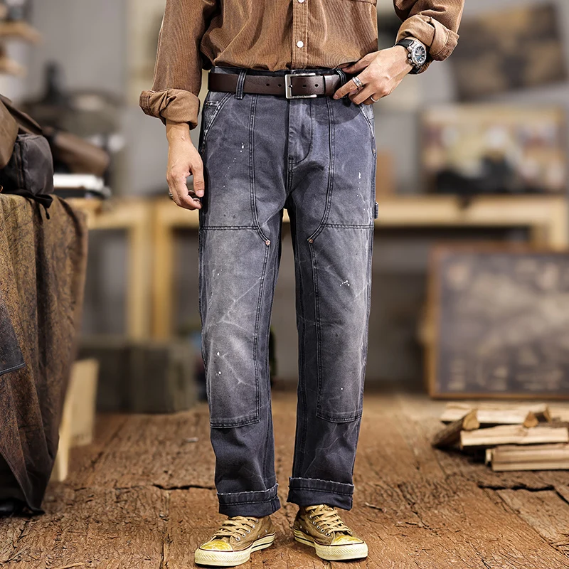 Men's Loose Pants Cotton Patchwork Gray Mens Baggy Pants Grunge Male Trousers Original Desinger Clothing Vintage Hip Hop
Men's Loose Pants Cotton Patchwork Gray Mens Baggy Pants Grunge Male Trousers Original Desinger Clothing Vintage Hip Hop