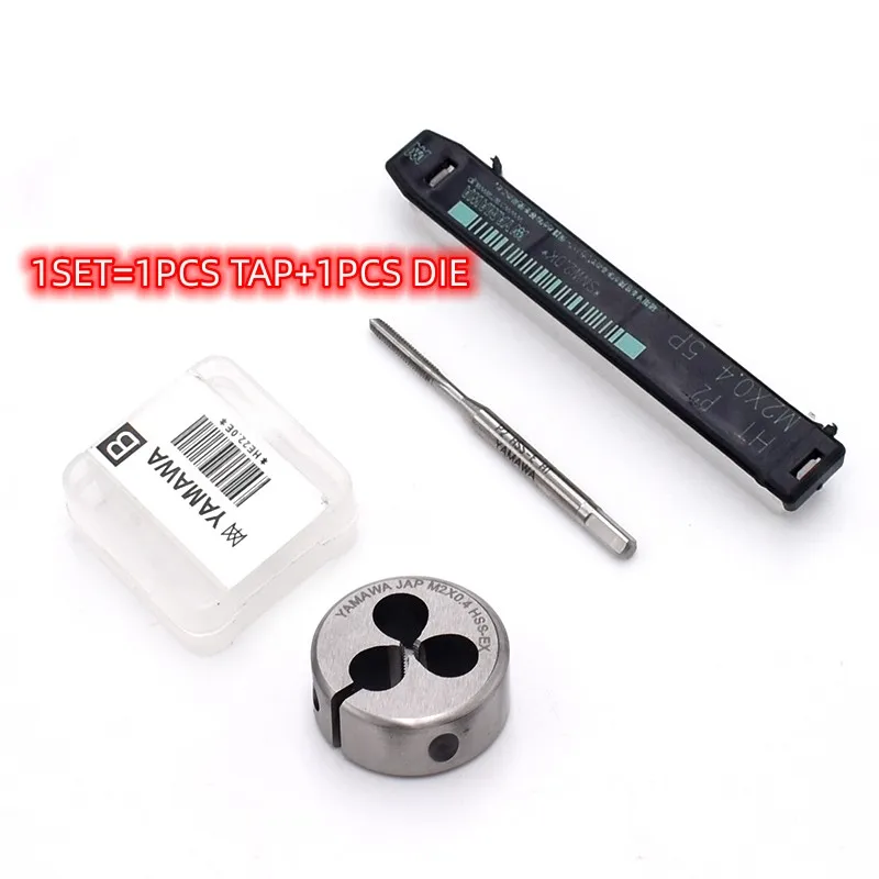 HSSE Metric screw Hand tap Split Die set M2X0.25 Fine thread Round dies taps M2X0.4 for stainless steel
HSSE Metric screw Hand tap Split Die set M2X0.25 Fine thread Round dies taps M2X0.4 for stainless steel