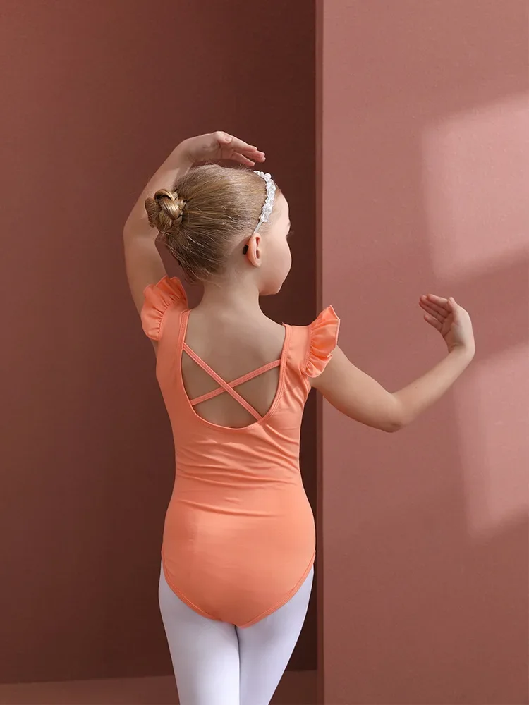 Kids Toddler Ballet Outfit Clothes Criss Cross Back Ruffle Sleeve Flowy Leotard Gymnastic Bodysuit Ballerina Summer Prctice Top
Kids Toddler Ballet Outfit Clothes Criss Cross Back Ruffle Sleeve Flowy Leotard Gymnastic Bodysuit Ballerina Summer Prctice Top