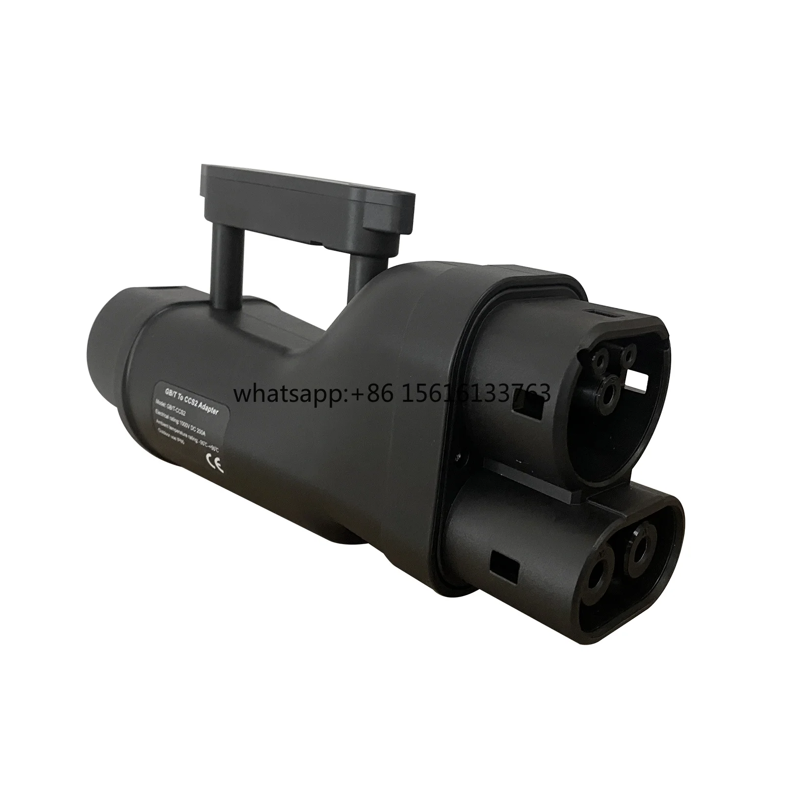 CF GBT to CCS2 200A Fast DC EV Adapter IP54 Rated 150-1000V CE/FCC Certified 1 Year Warranty New Condition
CF GBT to CCS2 200A Fast DC EV Adapter IP54 Rated 150-1000V CE/FCC Certified 1 Year Warranty New Condition