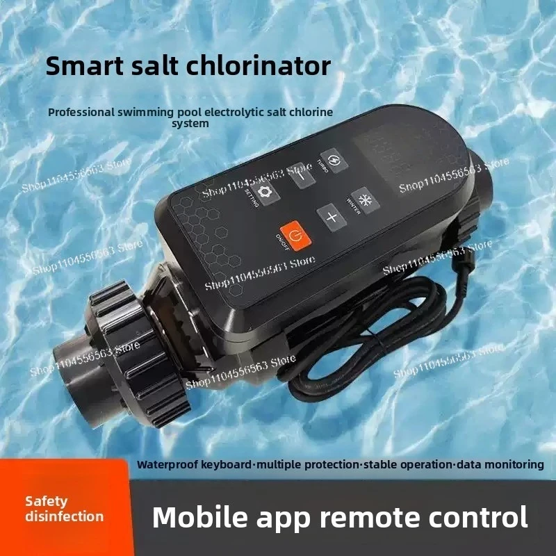 50g Smart Salt Chlorine Generator - For Pool Water Sanitization (Clorificador De Sal)
50g Smart Salt Chlorine Generator - For Pool Water Sanitization (Clorificador De Sal)