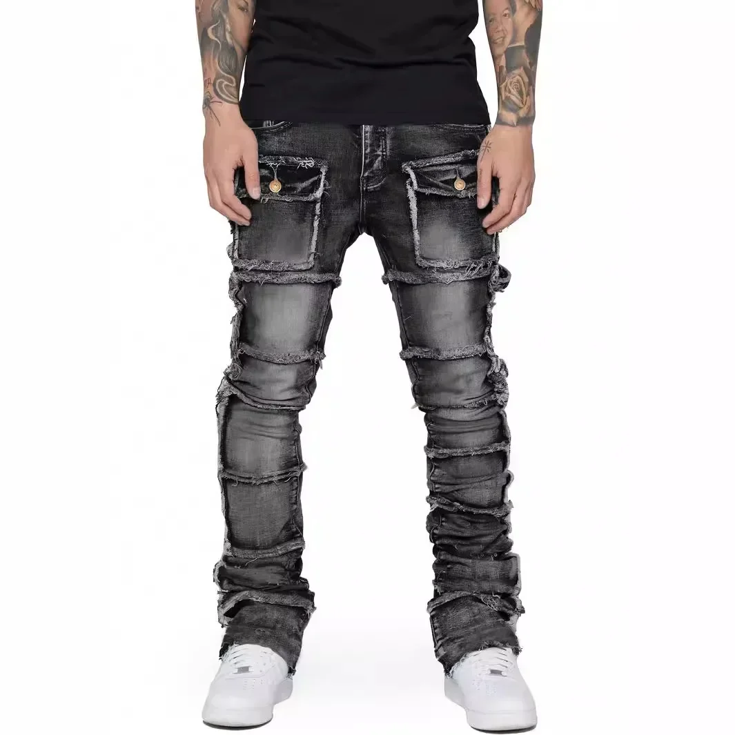Men Washed Jeans Straight Pants Mid Waist Basics Ankle Length Trousers Vintage Pockets Button Zipper Fly Streetwear Denims 2025
Men Washed Jeans Straight Pants Mid Waist Basics Ankle Length Trousers Vintage Pockets Button Zipper Fly Streetwear Denims 2025