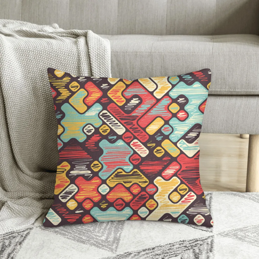 Mosaic Jigsaw Puzzle Graffiti Pattern Jigsaw Puzzle Polyester Cushion Cover For Livingroom Car Decorative Breathable Coussincase
Mosaic Jigsaw Puzzle Graffiti Pattern Jigsaw Puzzle Polyester Cushion Cover For Livingroom Car Decorative Breathable Coussincase