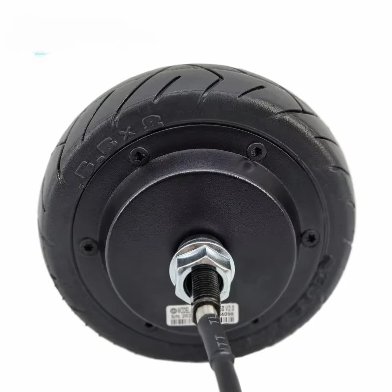 60kg Load Robot Traction Wheel Hub Motor | 5.5inch Brushless DC with High-Resolution Encoder
