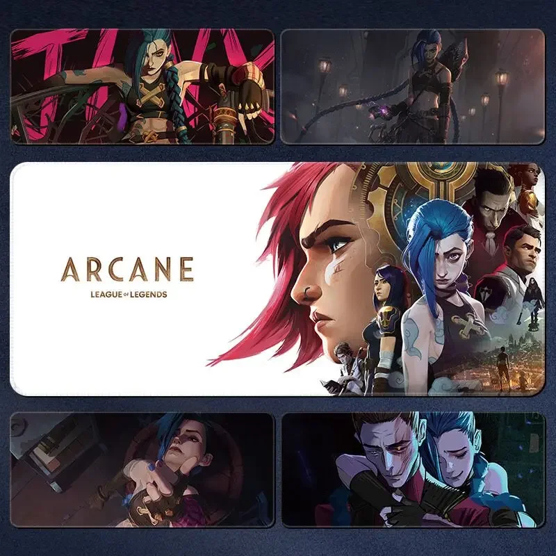 Cartoon Anime Game League of Legends Arcane Keyboard Mat LOL Jinx Office Competitive Game Large Table Mat
Cartoon Anime Game League of Legends Arcane Keyboard Mat LOL Jinx Office Competitive Game Large Table Mat