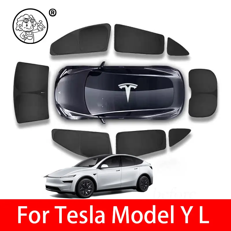 For Tesla Model YL 2026 2027 Folding Car Window Sunshade Cover Sun Shade Windshield Visor Protector
For Tesla Model YL 2026 2027 Folding Car Window Sunshade Cover Sun Shade Windshield Visor Protector