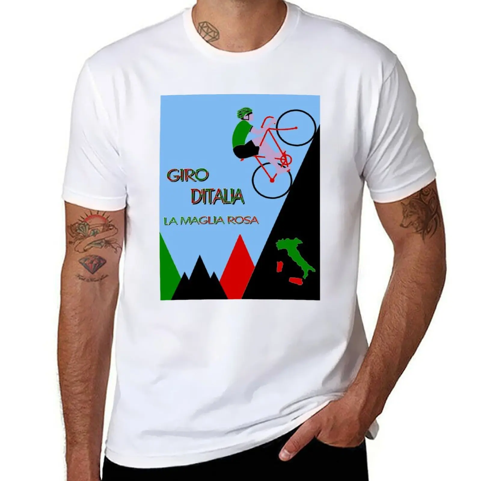 GIRO D ITALIA BICYCLE_ Racing Advertising Print T-Shirt t shirt for man men t shirt cotton 100% T-Shirt
GIRO D ITALIA BICYCLE_ Racing Advertising Print T-Shirt t shirt for man men t shirt cotton 100% T-Shirt