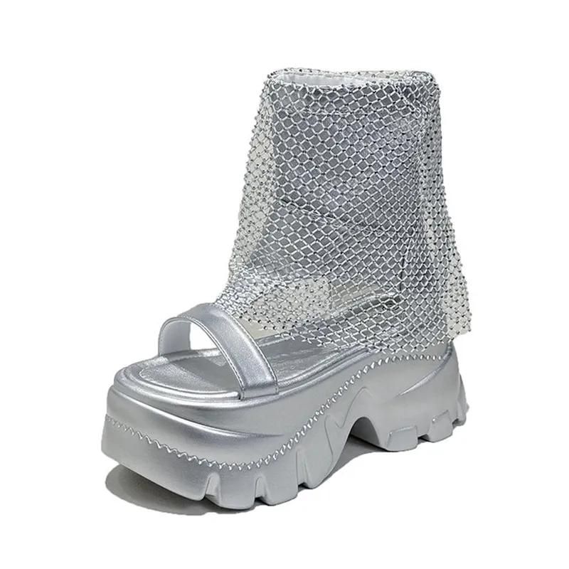 Luxury Hollowed Out Fashion Boots for Women 2026 New Style Breathable Mesh Height Increasing Cool Boots for Women Leather Boots
Luxury Hollowed Out Fashion Boots for Women 2026 New Style Breathable Mesh Height Increasing Cool Boots for Women Leather Boots