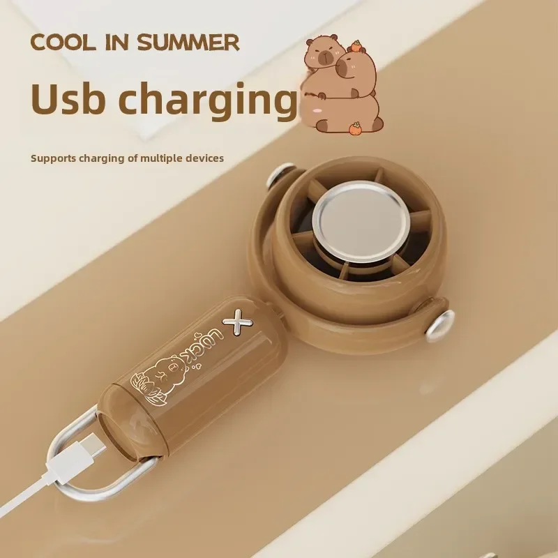 Solid Small Fan USB Cool New Charging Cartoon Hook Outdoor Handheld Practical Portable Mini Silent Office Gift Fan
Solid Small Fan USB Cool New Charging Cartoon Hook Outdoor Handheld Practical Portable Mini Silent Office Gift Fan