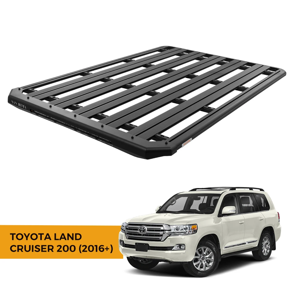 SAN HIMA 4x4 Aluminum Alloy Platform Roof Rack In Built 28inch LED Light Bar For Toyota Land Cruiser 200 2016+
SAN HIMA 4x4 Aluminum Alloy Platform Roof Rack In Built 28inch LED Light Bar For Toyota Land Cruiser 200 2016+