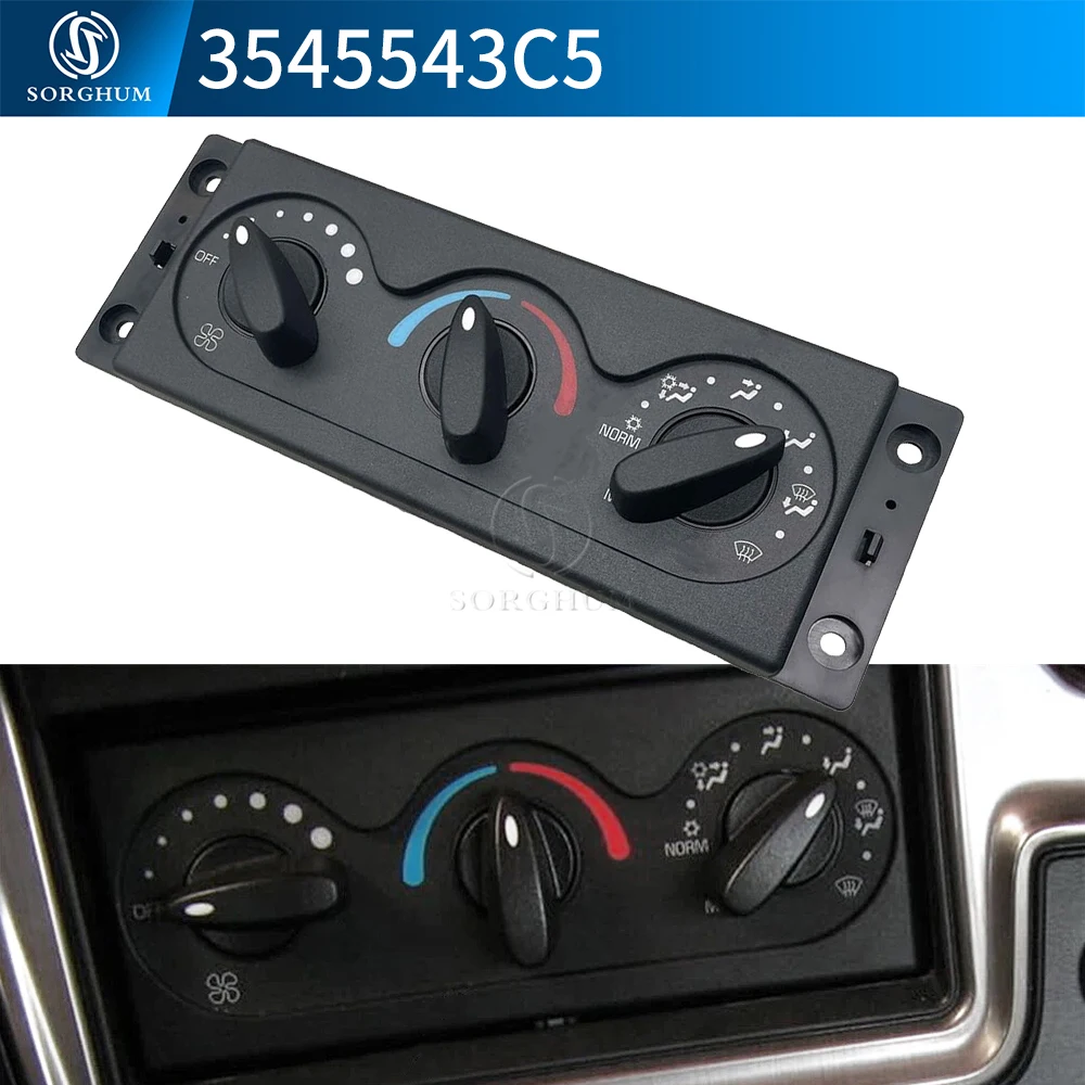 3545543C5 AC Heater Panel Climate Control Switch Module For International 4200 4300 4400 7400 7500 7600 7700 8500 8600 2002 2012
3545543C5 AC Heater Panel Climate Control Switch Module For International 4200 4300 4400 7400 7500 7600 7700 8500 8600 2002 2012