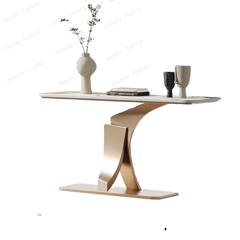 Luxury Hotel Living Room Table Metal Vintage Corner Narrow Nordic Table Vertical Hall Tisch Wohnzimer Hallway Furniture
Luxury Hotel Living Room Table Metal Vintage Corner Narrow Nordic Table Vertical Hall Tisch Wohnzimer Hallway Furniture