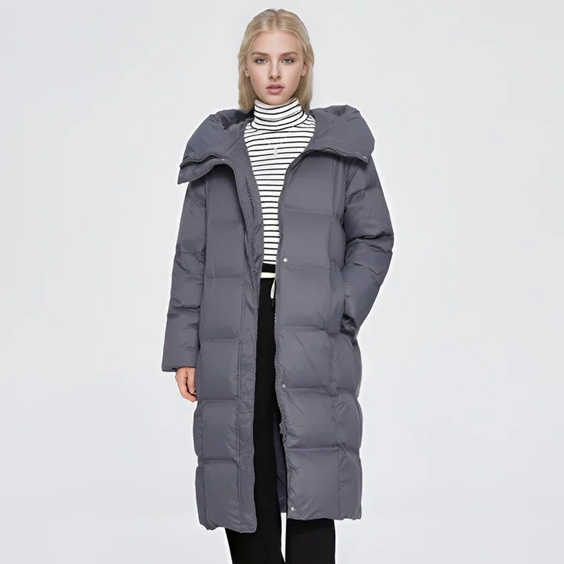 Semir 2023 Hot Long Down Jacket Women Waterproof Hooded Coat Winter New Loose Girls Jacket Multi-Color Thick Windbrake Down Coat
Semir 2023 Hot Long Down Jacket Women Waterproof Hooded Coat Winter New Loose Girls Jacket Multi-Color Thick Windbrake Down Coat