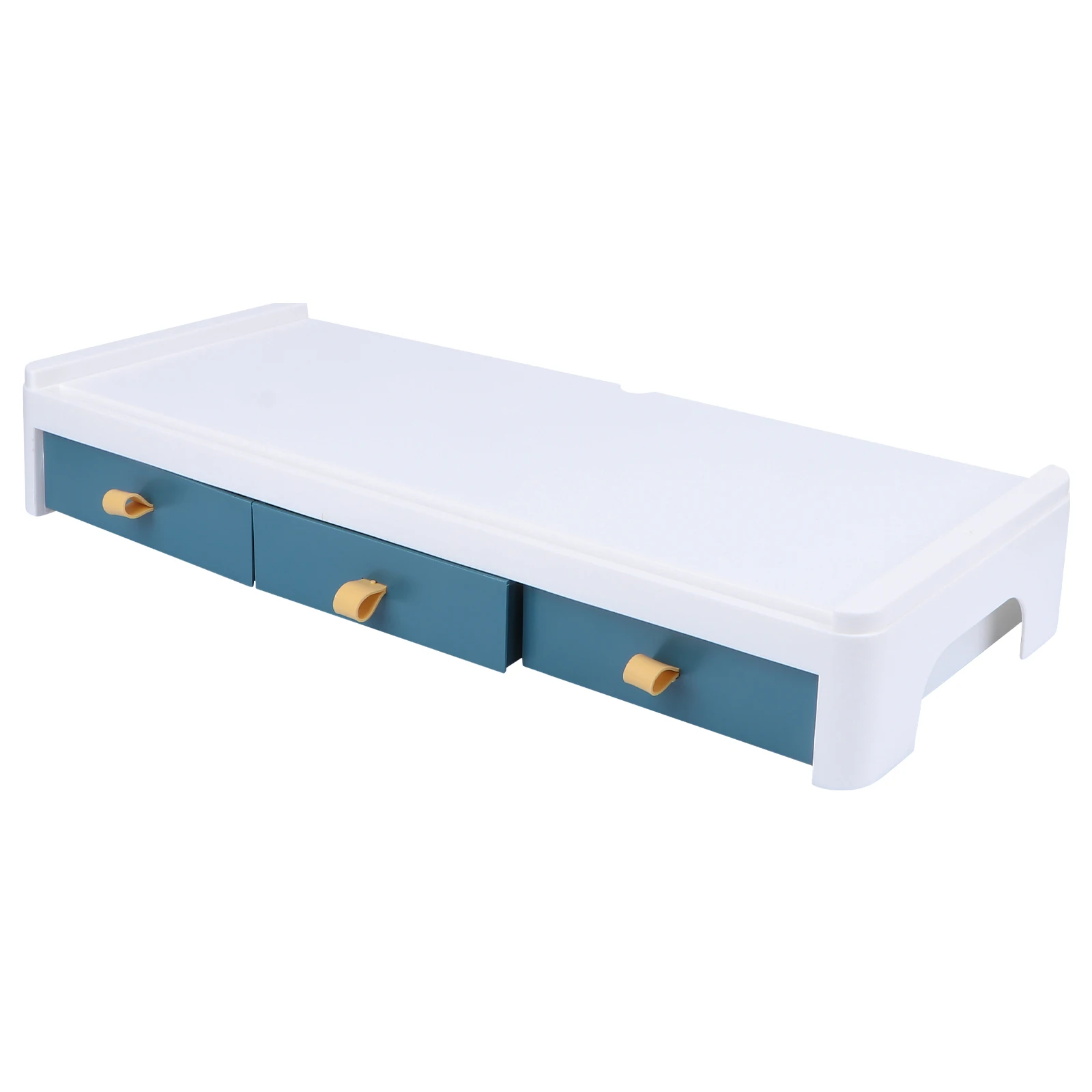 1pc Plastic Monitor Stand 1 Tier Computer Screen Elevated Shelf Storage Container for Office Desktop Accessories Stationery
1pc Plastic Monitor Stand 1 Tier Computer Screen Elevated Shelf Storage Container for Office Desktop Accessories Stationery