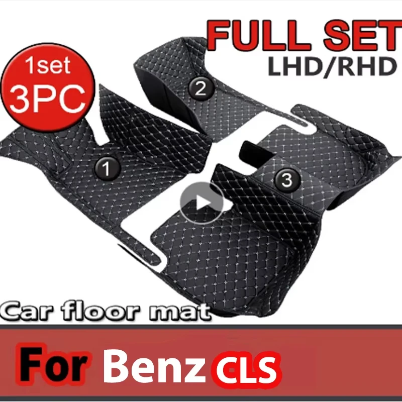 Автомобильный коврик на заказ для Mercedes-Benz CLS C219 5-местная версия 2004-2009, противогрязевые ковры, водонепроницаемые аксессуары, коврики из кожи
Автомобильный коврик на заказ для Mercedes-Benz CLS C219 5-местная версия 2004-2009, противогрязевые ковры, водонепроницаемые аксессуары, коврики из кожи