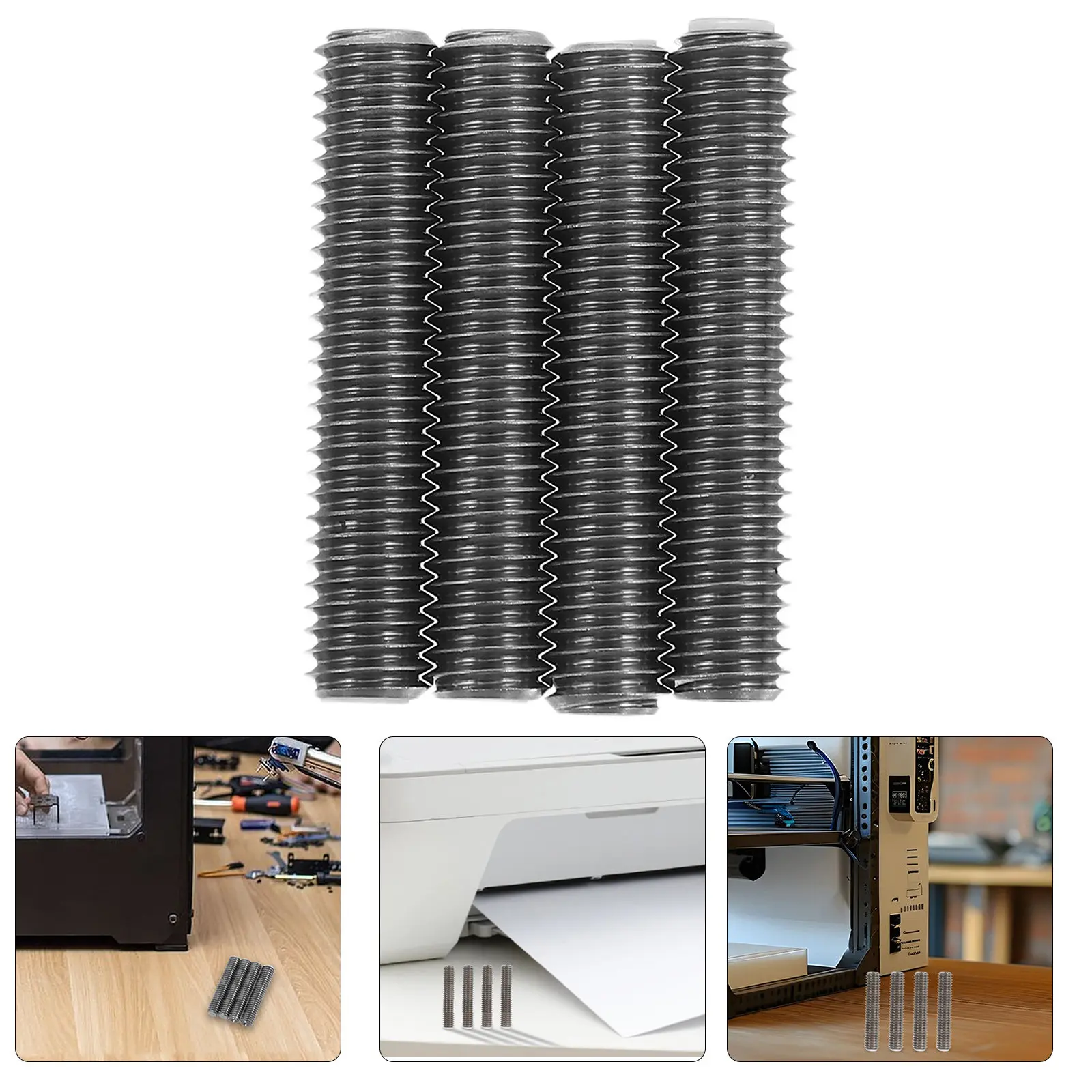 4Pcs Printer Threaded Pipe 3D Printer Accessories Nozzle Screw Tube Full Thread Inner Liner Easy Installation High Efficiency
4Pcs Printer Threaded Pipe 3D Printer Accessories Nozzle Screw Tube Full Thread Inner Liner Easy Installation High Efficiency