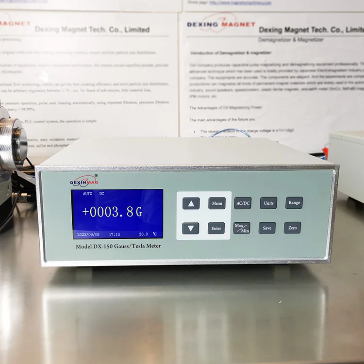 Гауссметр переменного/постоянного тока DX-150, измеритель прочности магнитного поля/Gaussmeter для университетской лаборатории
Гауссметр переменного/постоянного тока DX-150, измеритель прочности магнитного поля/Gaussmeter для университетской лаборатории