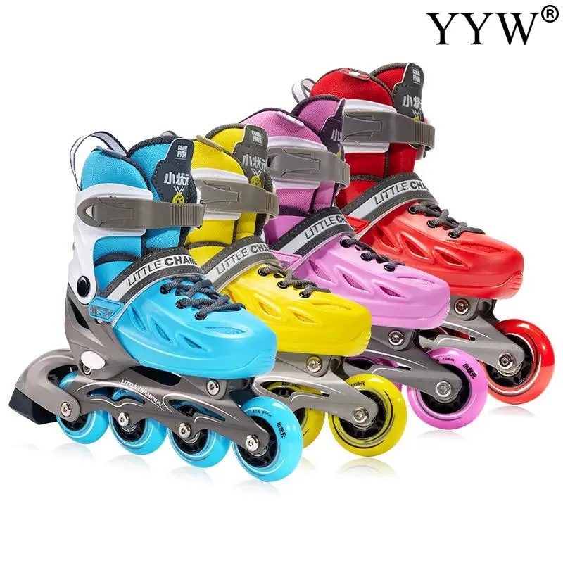 Professional Children's Roller Skates Sneaker Outdoor Sports Kids Skates Skateboard Shoes Adjustable PVC Inline Skate Sneakers
Professional Children's Roller Skates Sneaker Outdoor Sports Kids Skates Skateboard Shoes Adjustable PVC Inline Skate Sneakers