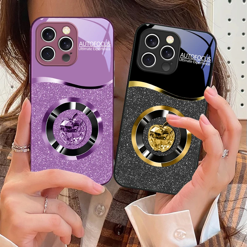 Crystal Purple Apple For iPhone 16 E 15 14 13 Plus 12 mini 11 Pro Max XR Xs Max 16E X 7 8 6 6S 22 Tempered Glass Phone Case
Crystal Purple Apple For iPhone 16 E 15 14 13 Plus 12 mini 11 Pro Max XR Xs Max 16E X 7 8 6 6S 22 Tempered Glass Phone Case