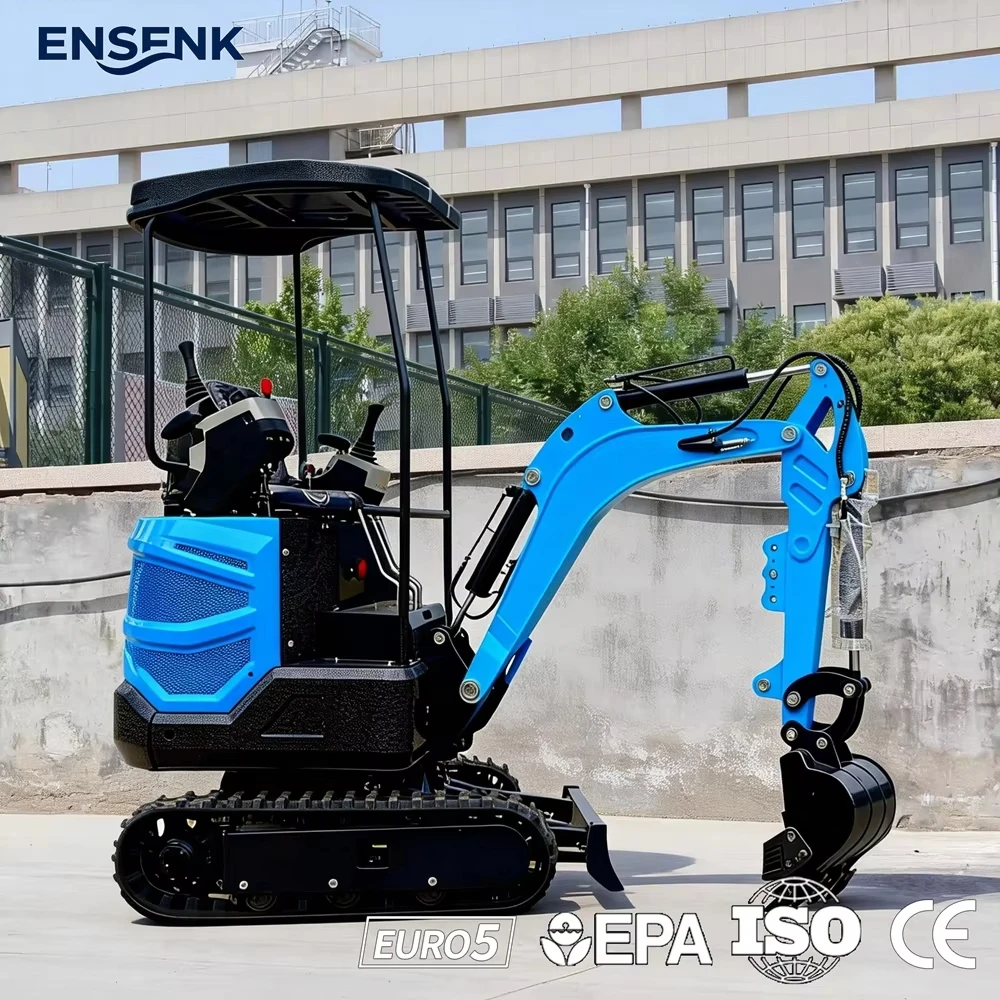 Mini Excavator For Construction 0.8Ton 1.5Ton 2.2Ton Diesel Hydraulic Garden Machine Agriculture Tool Euro5
Mini Excavator For Construction 0.8Ton 1.5Ton 2.2Ton Diesel Hydraulic Garden Machine Agriculture Tool Euro5