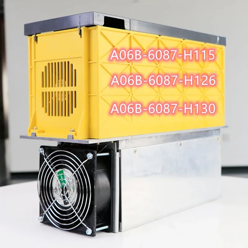 Power Supply Module A06B-6087-H115 A06B-6087-H126 A06B-6087-H130 Servo Drive Amplifier For CNC SystemFunctional testing is fine
Power Supply Module A06B-6087-H115 A06B-6087-H126 A06B-6087-H130 Servo Drive Amplifier For CNC SystemFunctional testing is fine