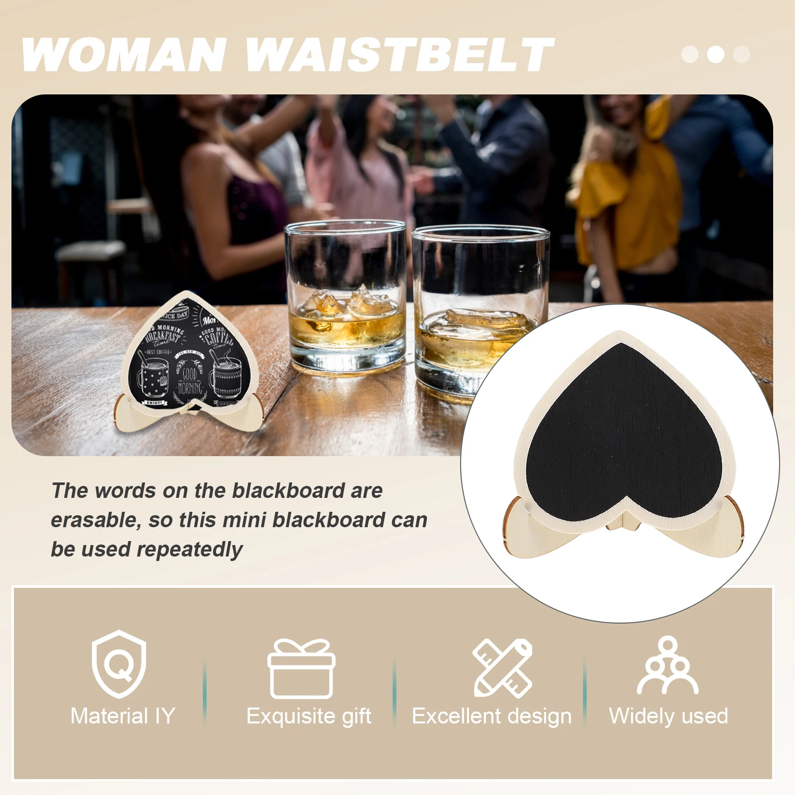 10pcs Mini Chalkboard Display Blackboard Table Sign Wood Seat Wedding Adornment Food Decoration Exquisite
10pcs Mini Chalkboard Display Blackboard Table Sign Wood Seat Wedding Adornment Food Decoration Exquisite