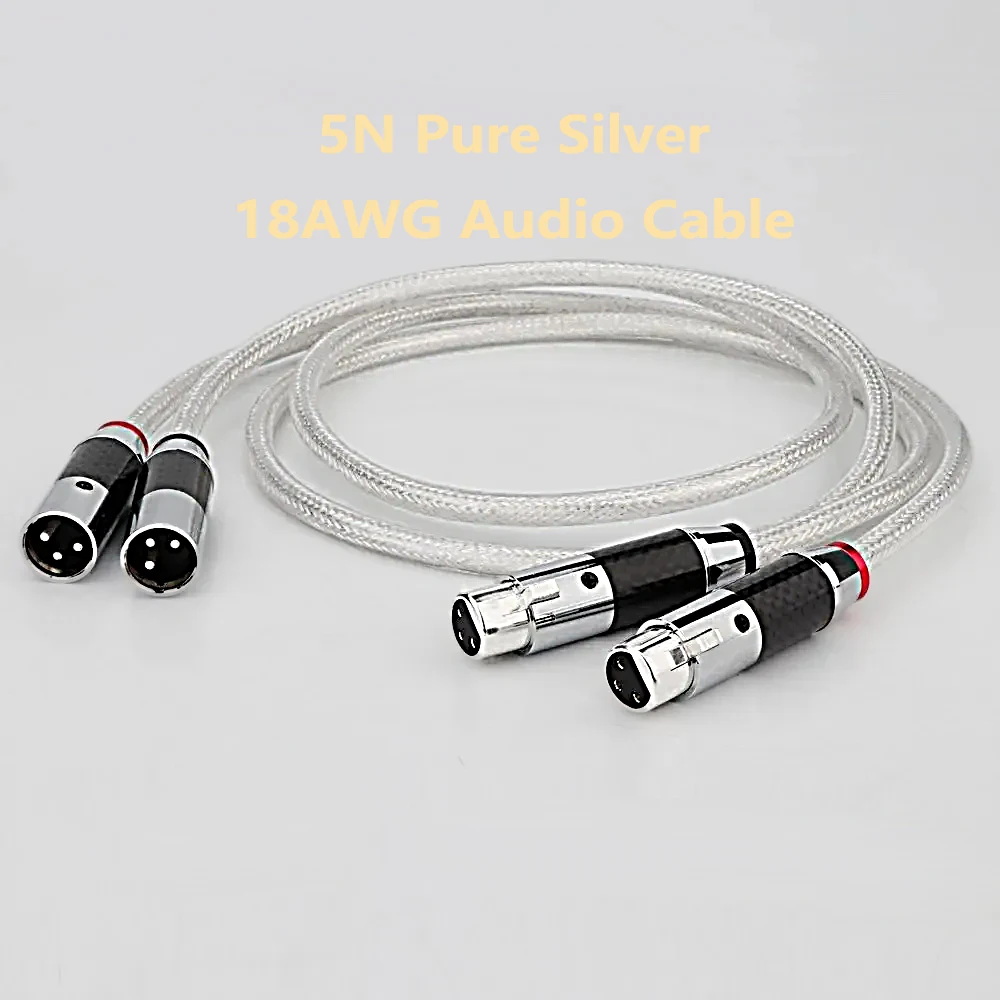 Rca Cable HiFi 5N Pure Silver Rca Male to Male Cable 18AWG Solid PSS Pure Silver Core Rca Audio Cable with Carbon Fiber Plug
Rca Cable HiFi 5N Pure Silver Rca Male to Male Cable 18AWG Solid PSS Pure Silver Core Rca Audio Cable with Carbon Fiber Plug