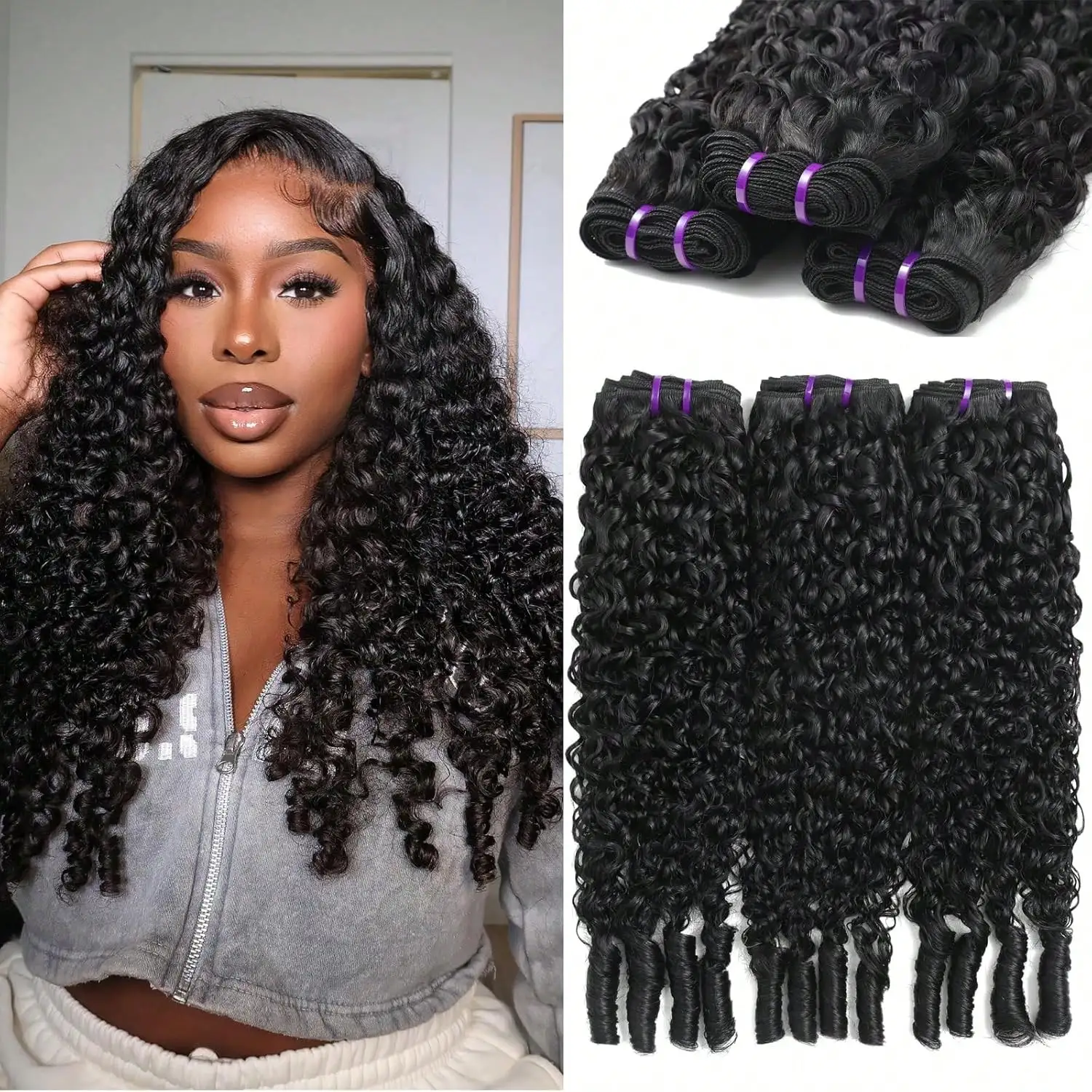 MENALUE Easter Gift Burmese Curly Human Hair Bundles 14 16 18 20Inch Curly Bundles Unprocessed Burmese Raw Hair Extension Real
MENALUE Easter Gift Burmese Curly Human Hair Bundles 14 16 18 20Inch Curly Bundles Unprocessed Burmese Raw Hair Extension Real