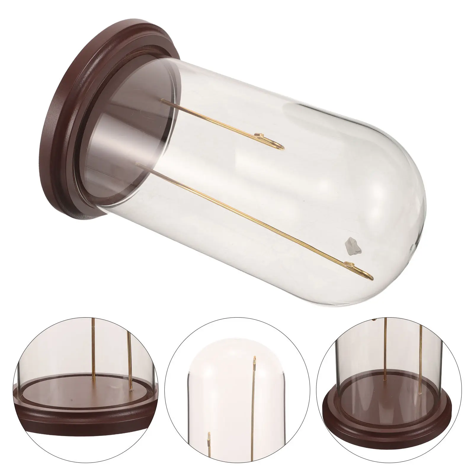 Pocket Watch Display Cover Glass Dome That Fits with Stand Case Hook for Cloche Terrarium Jar
Pocket Watch Display Cover Glass Dome That Fits with Stand Case Hook for Cloche Terrarium Jar