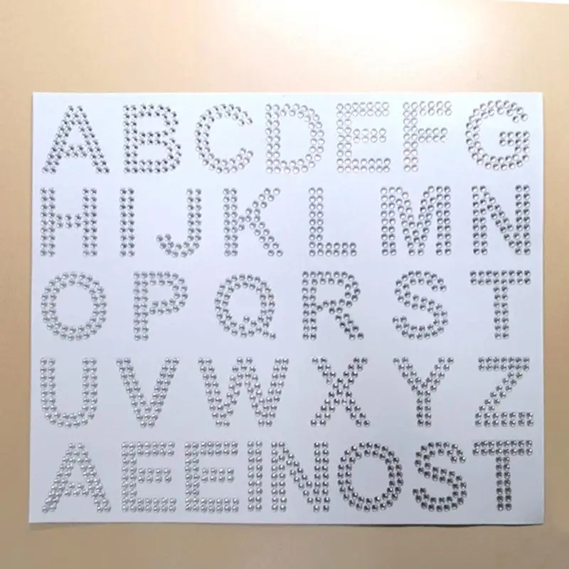 2025 New A-Z Letters Diamond for Rhinestone Scrapbooking Sticker Glitter Crystal Sticker 4cm Craft for Wedding
2025 New A-Z Letters Diamond for Rhinestone Scrapbooking Sticker Glitter Crystal Sticker 4cm Craft for Wedding