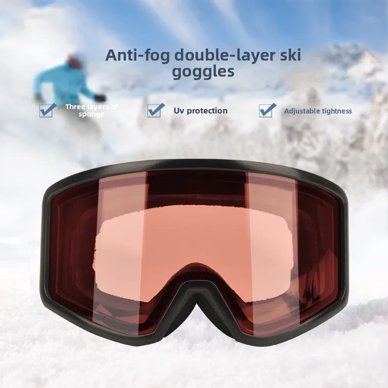 Ski Snowboard Goggles Women Men Skiing Eyewear Mask UV400 Snow Protection Over Double Anti-Fog Eyeglasses Sports Sunglasses
Ski Snowboard Goggles Women Men Skiing Eyewear Mask UV400 Snow Protection Over Double Anti-Fog Eyeglasses Sports Sunglasses