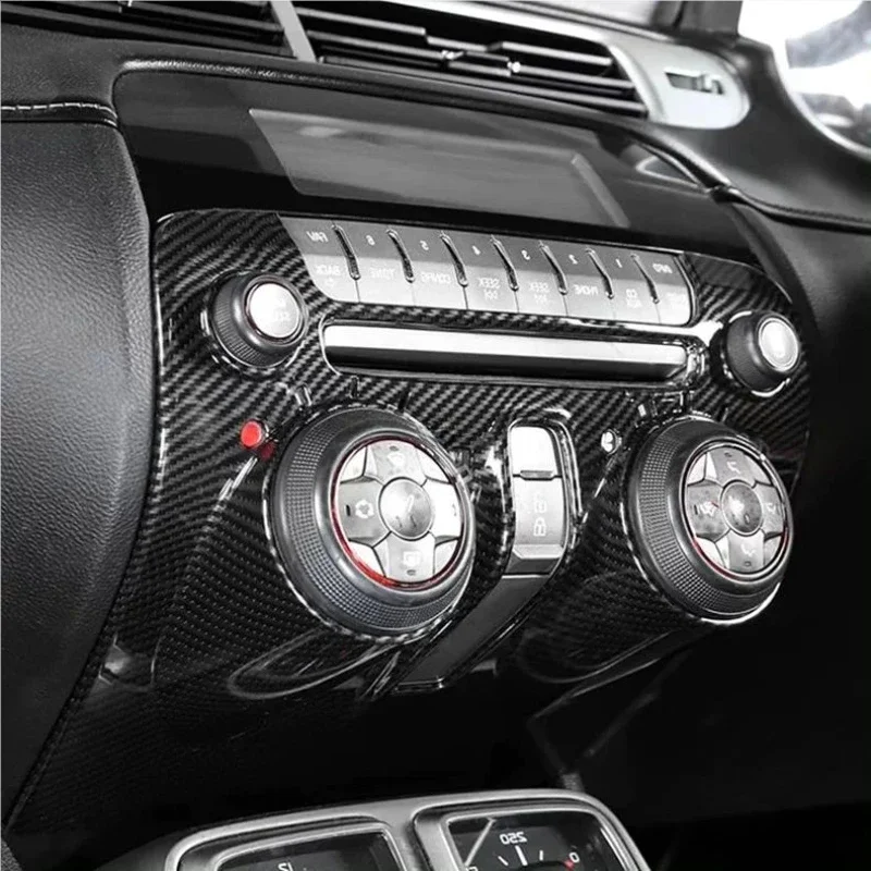 For Chevrolet Camaro Real Carbon Fiber 2010-2015 Interior Black Center Console Panel Frame Decoration Modification Accessories
For Chevrolet Camaro Real Carbon Fiber 2010-2015 Interior Black Center Console Panel Frame Decoration Modification Accessories
