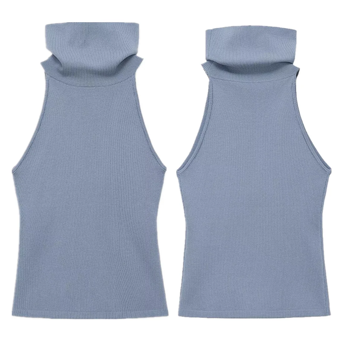 Jenny&Dave 2026 Summer Minimalist Fashion Girls Turtleneck Sleeveless Tank Tops Summer T-shirt Woman Clothes Female Clothing
Jenny&Dave 2026 Summer Minimalist Fashion Girls Turtleneck Sleeveless Tank Tops Summer T-shirt Woman Clothes Female Clothing