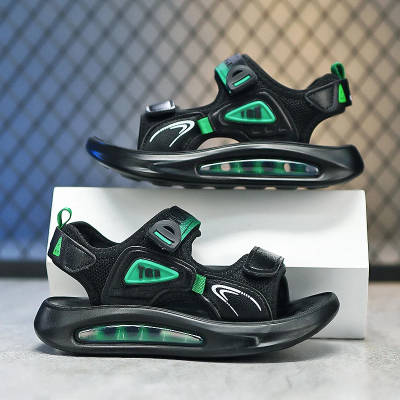 Childrens Sandals Breathable Flat Comfortable Outdoor Beach Shoes Anti Slip Wear-resistant Fashionable Casual Sandals for Kids
Childrens Sandals Breathable Flat Comfortable Outdoor Beach Shoes Anti Slip Wear-resistant Fashionable Casual Sandals for Kids