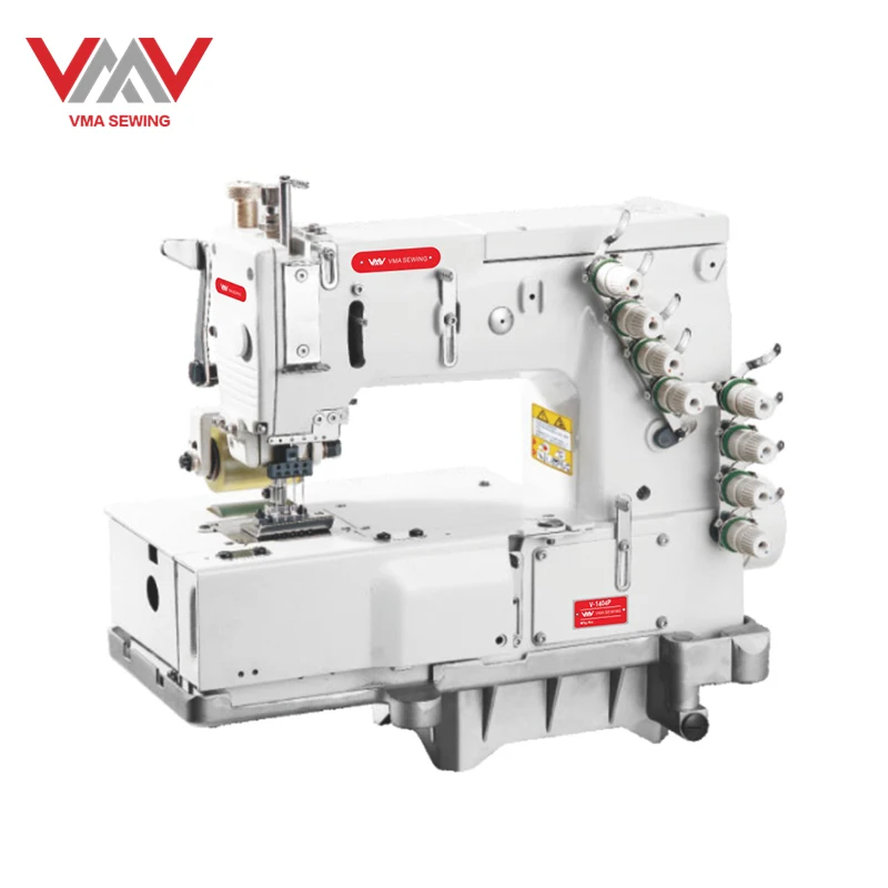 VMA Industrial Automatic Direct Drive Multi-needle Flat Bed Four Needles Leather Cloth Sewing Machine
VMA Industrial Automatic Direct Drive Multi-needle Flat Bed Four Needles Leather Cloth Sewing Machine