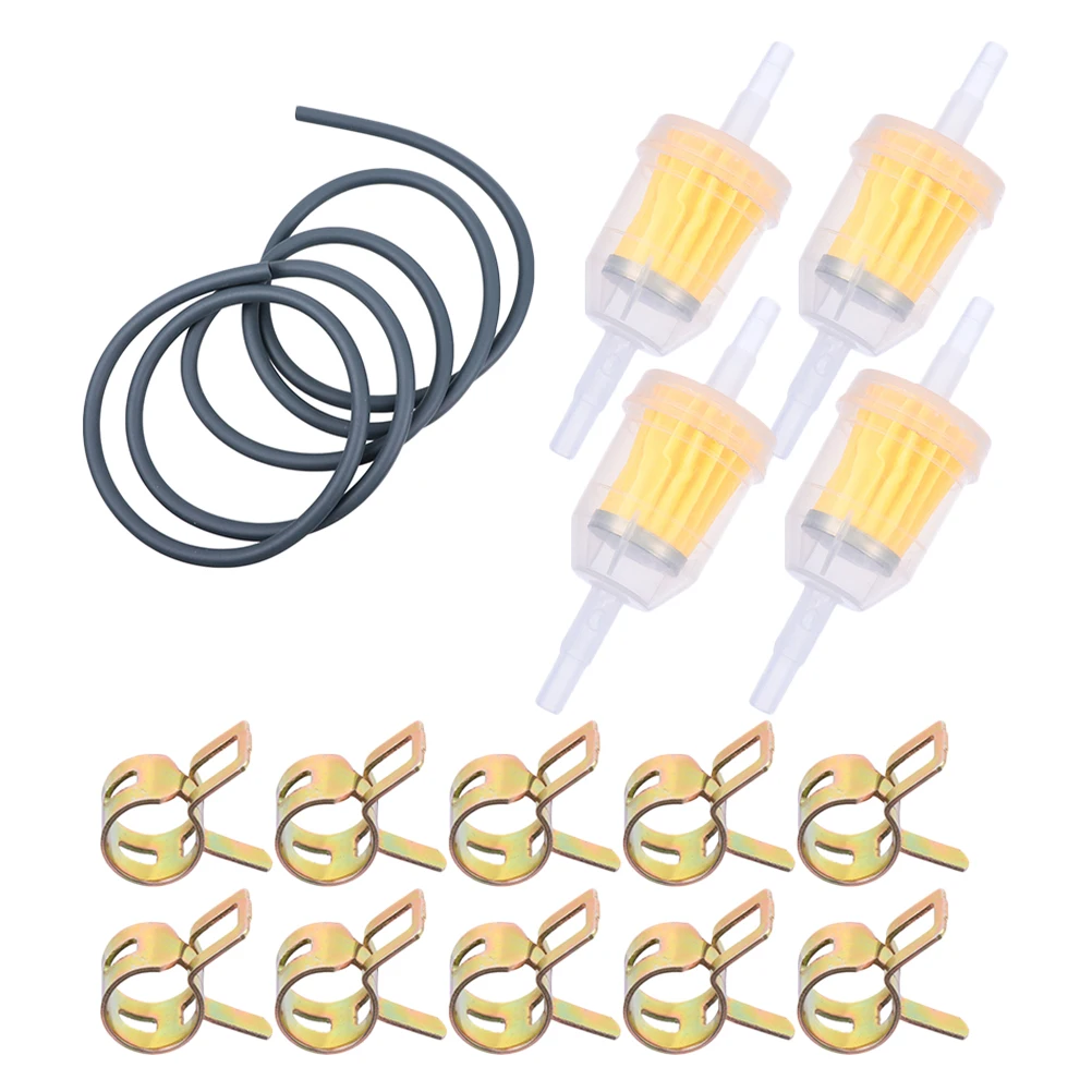 Universal Fuel Filter Kit Inline Gas Filters For Motorcycle Scooter Dirt Bike Small Engine Long Lasting Durable Iron Replacement
Universal Fuel Filter Kit Inline Gas Filters For Motorcycle Scooter Dirt Bike Small Engine Long Lasting Durable Iron Replacement